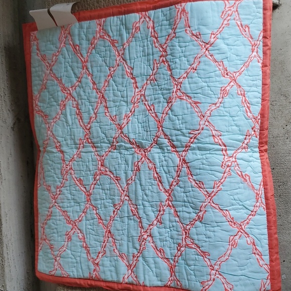 Lilly Pulitzer large square pillow sham - Picture 4 of 6